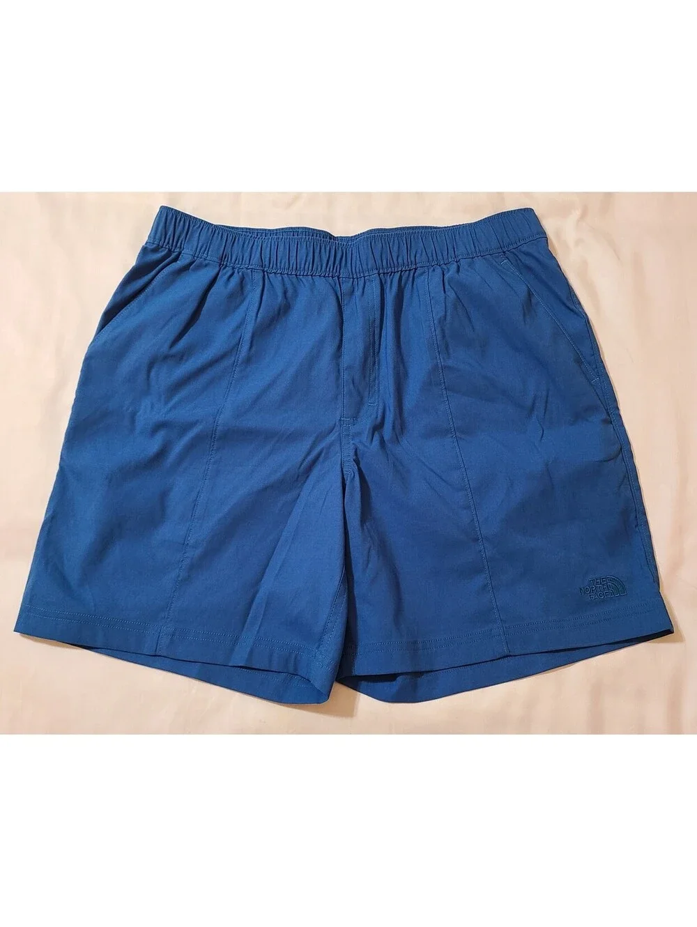 NEW The North Face Pull-On Shorts Mens Sz Medium Banff Blue Relaxed Fit Class M